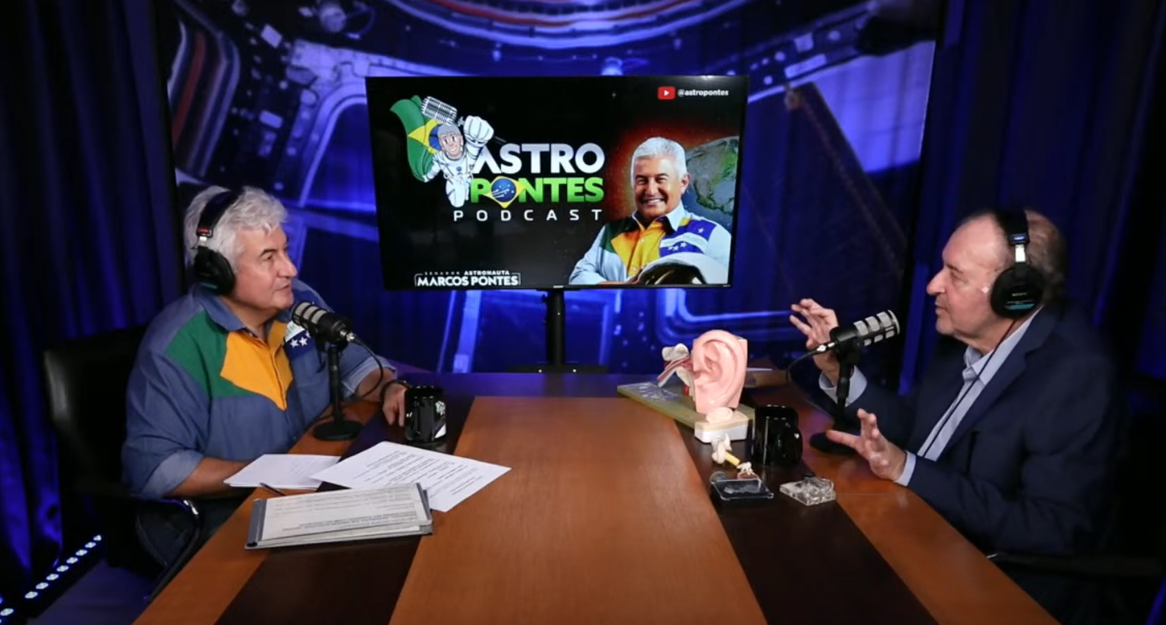 Prof. Ricardo Bento no Podcast do Senador Marcos Pontes